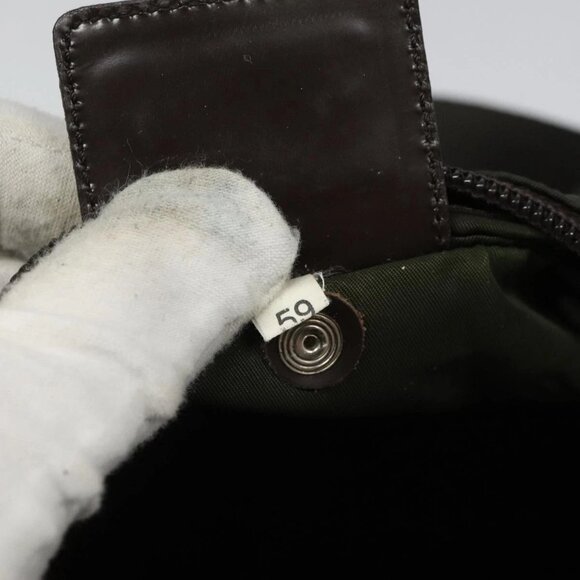 PRADA Tote Bag Nylon Khaki Auth 112007 - Picture 11 of 16
